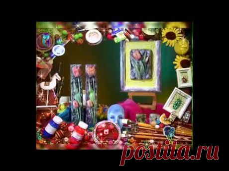 Работаем с готовыми гипсовыми декоративными формами и расписываем их акриловыми красками