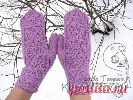 красивый узор для варежек