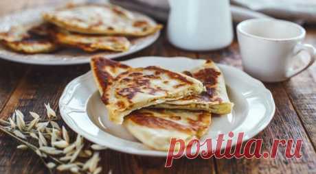 Пшеничные лепешки с картофельной начинкой — Вкусные рецепты