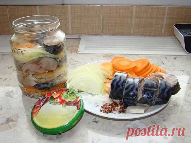 Скумбрия в банке