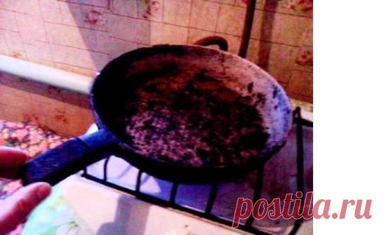 Как очистить сковородку от нагара, правила чистки сковородок с разным