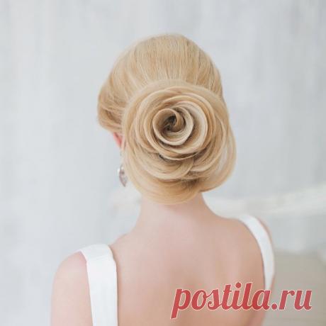 30 шикарных свадебных причёсок с собранными волосами, которые сделают образ невесты изящным и утончённым | Modna Pricha ✄