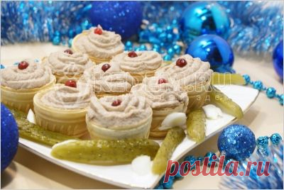 Паштет рыбный «Нежные корзинки»