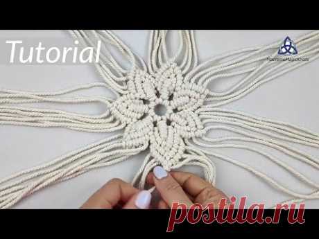 DIY Macrame Mandala | Table Coaster Decor