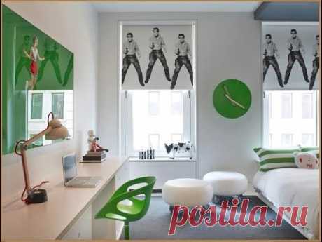 (1) Шторы для Молодежной Спальни - YouTube