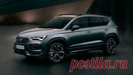Обновленный кроссовер Cupra Ateca 2021  фото характеристики