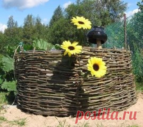 Плетень на даче