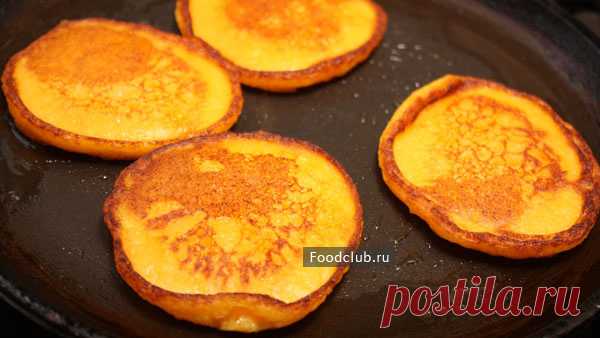 Тыквенные оладьи — рецепт с пошаговыми фотографиями на Foodclub.ru