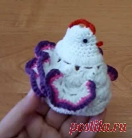 Вязаные курочки к пасхе крючком: мастер-класс с описанием