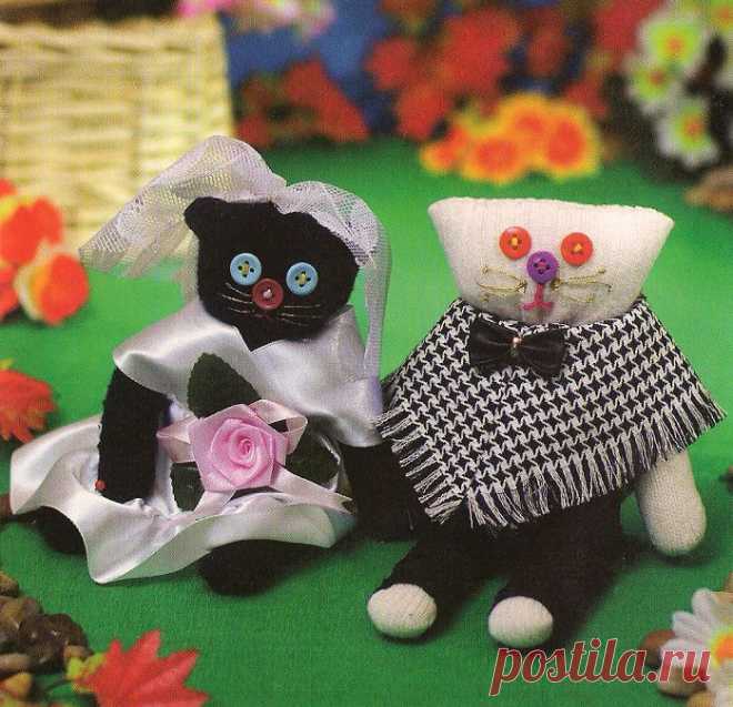 Кошки из перчаток / Шитьё / В рукоделии