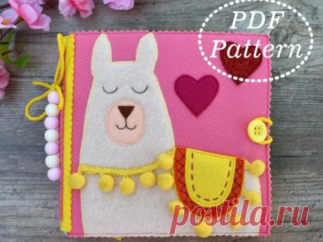 Мастер-класс! Развивающая книжка Лама! | Журнал Ярмарки Мастеров