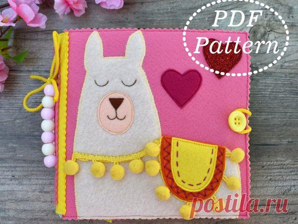 Мастер-класс! Развивающая книжка Лама! | Журнал Ярмарки Мастеров