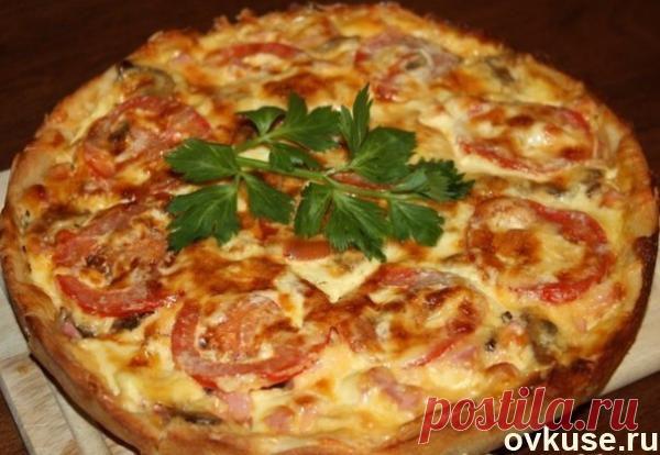 Картофельная пицца - Простые рецепты Овкусе.ру