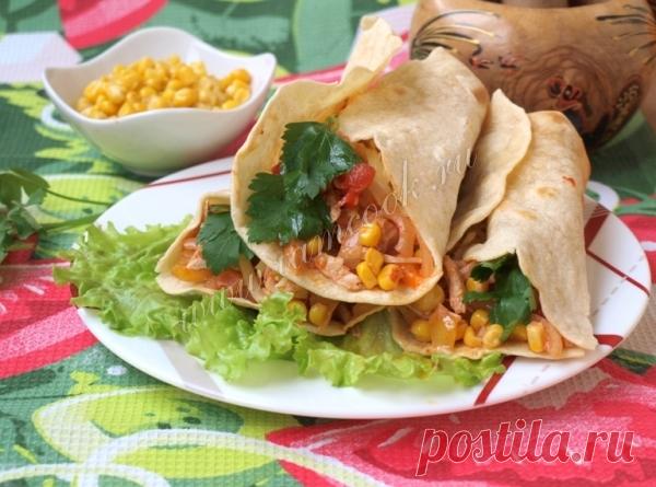Буррито с курицей — рецепт с фото пошагово. Как приготовить бурито с курицей?
