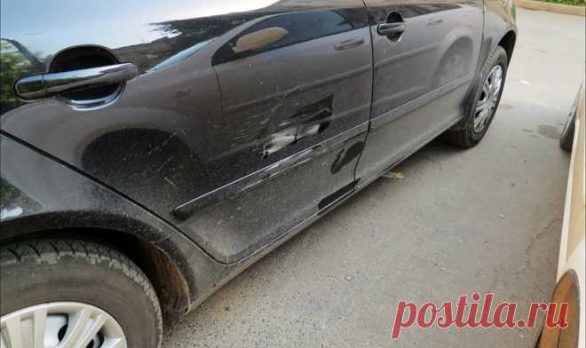 Чужие следы: что делать, если машину повредили во дворе :: Autonews