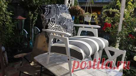 Преображение советского кресла пожилой женщины в настоящий шедевр: она его даже не узнала | Шебби-Шик | Пульс Mail.ru