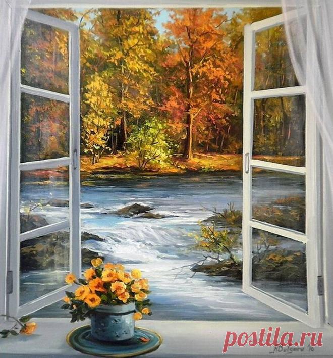 Букет на фоне осени от Anca Bulgaru