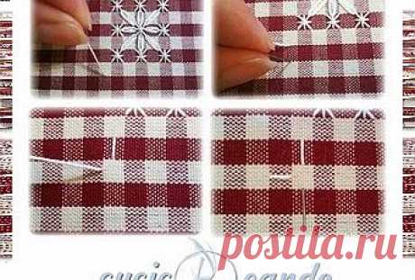 2° tappa sal broderie suisse - Paperblog buongiorno a tutte, siete pronte per la seconda tappa? questa sarà una tappa semplice semplice... Bene iniziamo! Partiamo uscendo sul dritto del lavoro, al centro del lato alto del quadretto, come indicato nella foto (