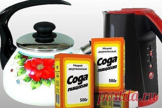 Очистка чайника от накипи