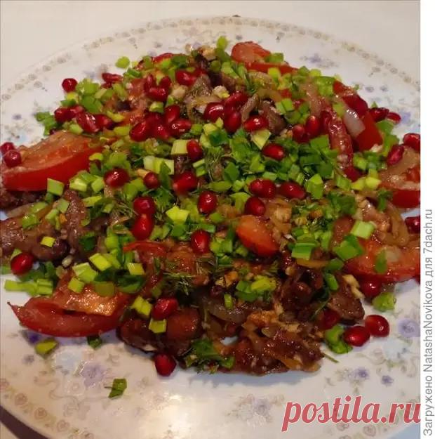 Тёплый салат с куриной печенью - Будет вкусно - Медиаплатформа МирТесен