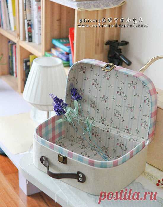 Бохо-чемоданчик своими рукамиМастерская Тамбурин | Мастерская Тамбурин