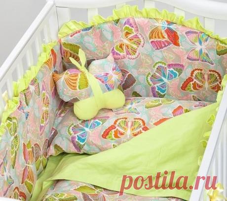 Бортики в кроватку своими руками | Зигзагом.com
