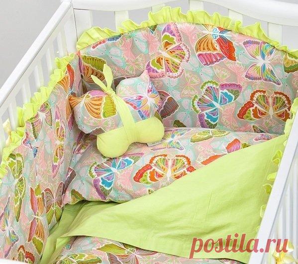 Бортики в кроватку своими руками | Зигзагом.com