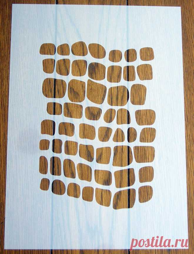 Reptile Pattern Stencil Mask Reusable PP Sheet for Arts & | Etsy