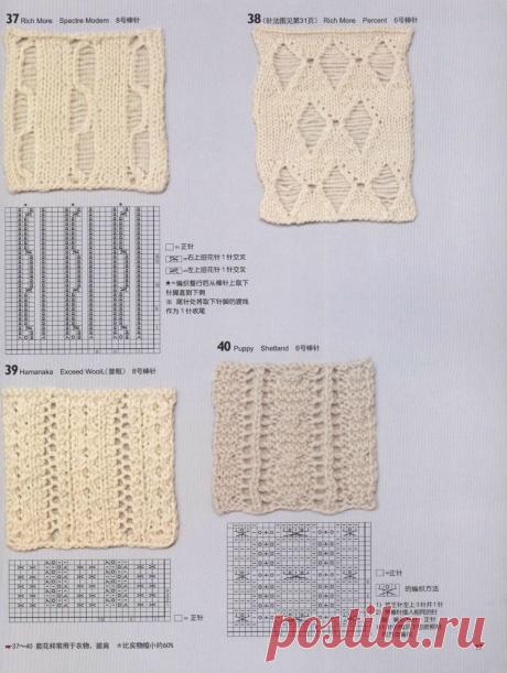 АЛЬБОМ «KNITTING 150 DESIGNS (WRITTEN IN JAPANESE, CHARTS)»