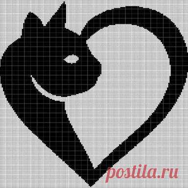 Жили- были Пес&Кот: схемы для филейного вязания🐾 | Левреткоман-оч.умелец | Яндекс Дзен