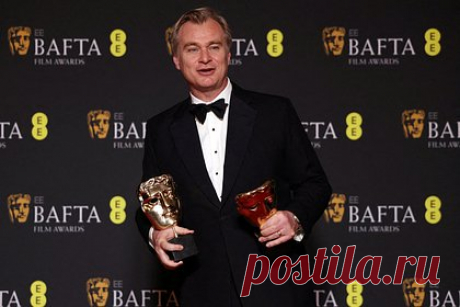 «Оппенгеймер» получил премию BAFTA как лучший фильм. Биографическая драма «Оппенгеймер» британо-американского режиссера Кристофера Нолана получила премию Британской академии кино и телевизионных искусств (BAFTA) в номинации «Лучший фильм». Фильм завоевал 7 наград из 13, на которые претендовал. Об этом передает агентство ТАСС.