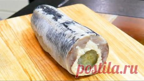 Все ищут ТАКУЮ ЗАКУСКУ НА СТОЛЕ на праздник! 2 РЕЦЕПТА! Быстрые и вкусные Рулеты из селедки