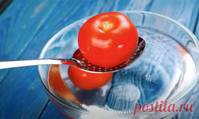 Делаем безвкусные помидоры мясистыми и сочными как дорогие сорта: нужна лишь вода