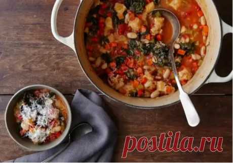Риболлита. Вкусный густой суп с черствым хлебом - Будет вкусно - Медиаплатформа МирТесен
