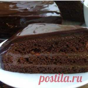 Быстрый шоколадный торт