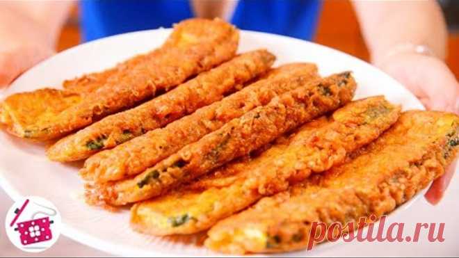 БОЖЕ КАК ВКУСНО! Привезла рецепт из Германии! Жареные кабачки вкуснее мяса, УДИВИЛА всех моих ГОСТЕЙ