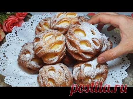 Беру 1 ст Кефира и Яблоки. НАУЧИЛА ВСЕХ ПОДРУГ ГОТОВИТЬ ТАКИЕ ВКУСНЯШКИ.