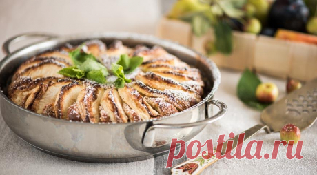 Нежная творожная шарлотка с яблоками. Пошаговый рецепт с фото на Gastronom.ru