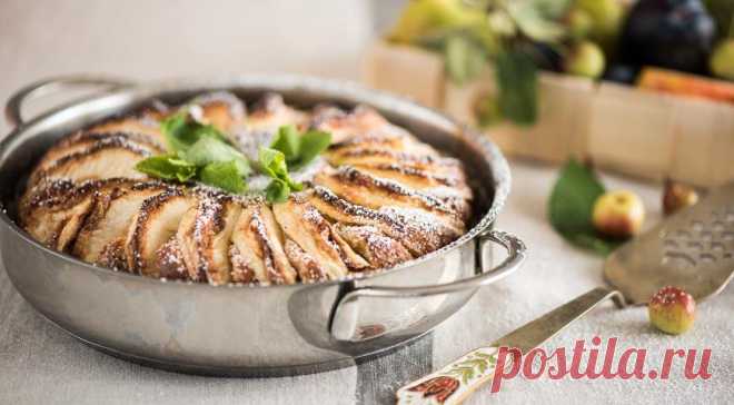 Нежная творожная шарлотка с яблоками. Пошаговый рецепт с фото на Gastronom.ru