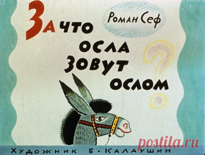 За что осла зовут ослом