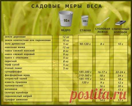 сообщение бама : Садовые меры веса (09:19 21-06-2014) [4545158/328438809] - zelovskaya1949@mail.ru - Почта Mail.Ru