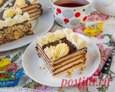 Рецепт торта "Ленинградского" с фото пошагово на Вкусном Блоге