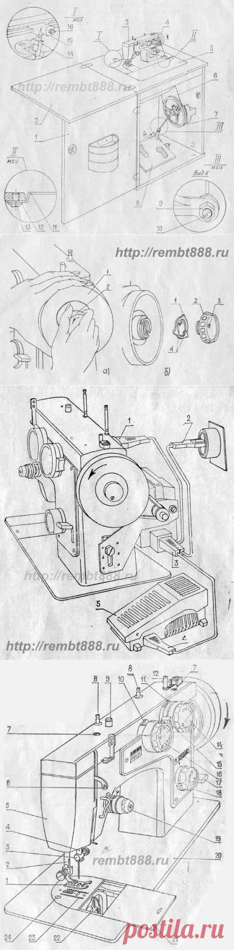 Бытовая швейная машина &quot;Подольск 142&quot;
