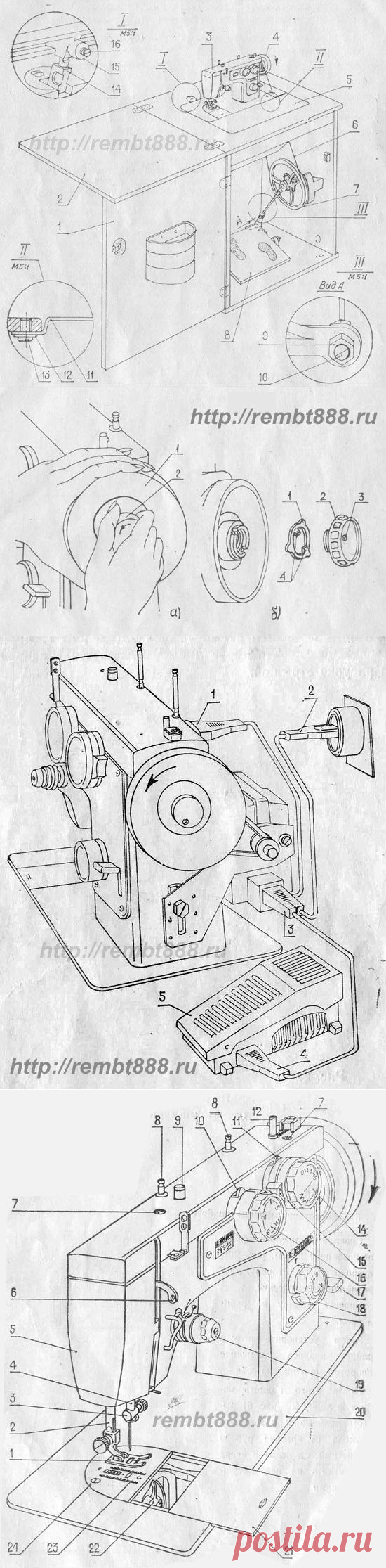 Бытовая швейная машина "Подольск 142"