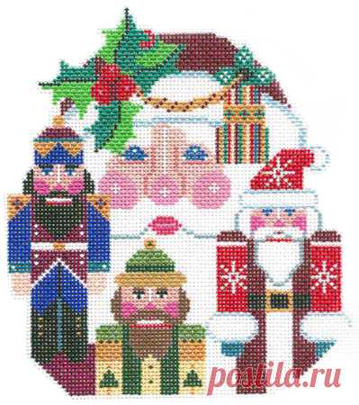 Santas & Skates - Shelly Tribbey Designs Find santas needlepoint designs and skates needlepoint designs. Different patterns and mesh sizes for Shelly Tribbey designs to make homemade art.
