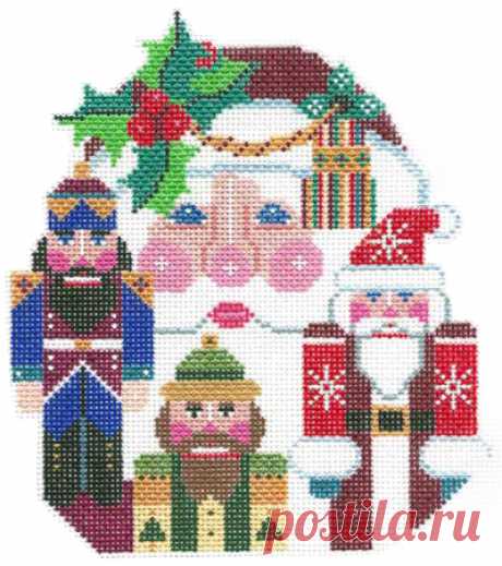 Santas & Skates - Shelly Tribbey Designs Find santas needlepoint designs and skates needlepoint designs. Different patterns and mesh sizes for Shelly Tribbey designs to make homemade art.
