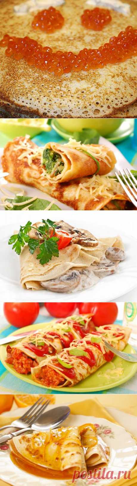 30 начинок для блинов | БУДЕТ ВКУСНО!
