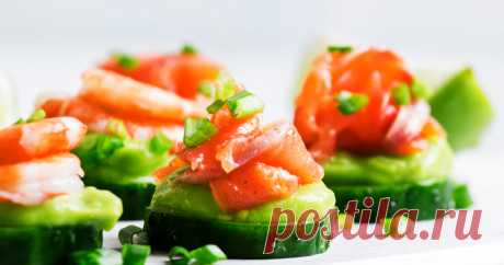 Оригинальные, яркие и вкусные - 10 рецептов канапе и бутербродов на Новый год  Включайте фантазию и украшайте праздничный стол красивыми мини-закусками