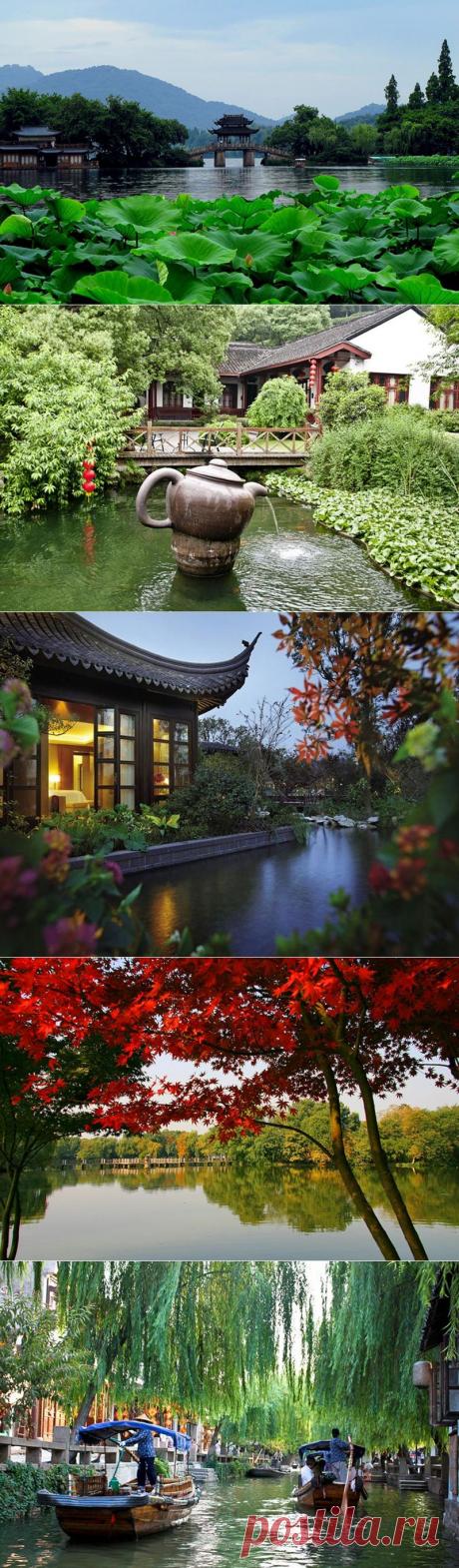 Сады озера Сихо. Ханчжоу. Китай