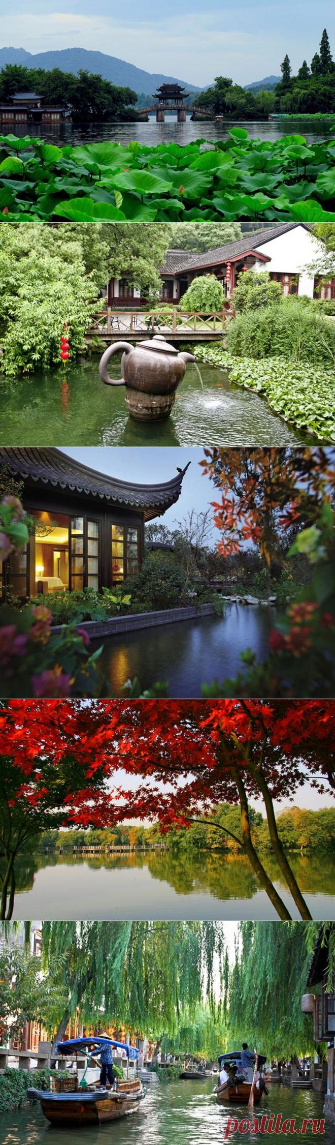 Сады озера Сихо. Ханчжоу. Китай